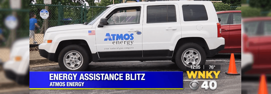 WKNY news coverage of Atmos Energy's energy assistance blitz